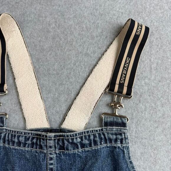 Dkny Women's Blue and Navy Dress - Picture 2 of 6